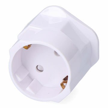 Plug Adapter F-line White 230 V