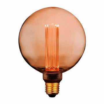 LED lamp Fbright g125 Amber A 4 W E27 200 Lm Ø 12,5 x 16,5 cm Decorative (1800 K)
