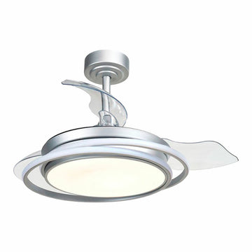 Ceiling Fan CristalRecord Silver 40 W Ø 40 cm