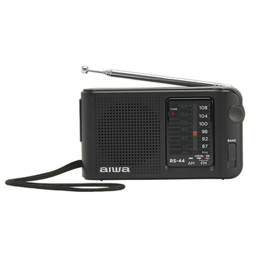 Transistor Radio Aiwa RS-44 AM/FM Black