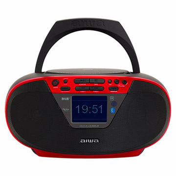 Radio CD MP3 Aiwa BBTU500DAB/RD Red FM