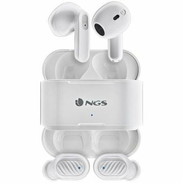 In-ear Bluetooth Headphones NGS ARTICA DUO White