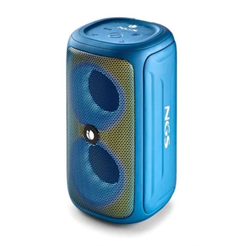 Portable Bluetooth Speakers NGS ROLLERBEASTAZURE 32 W Blue