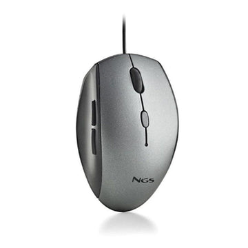 Mouse NGS MOTHGRAY Grey 1600 dpi