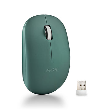 Wireless Mouse NGS FOGPROGREEN Green 1000 dpi (1 Unit)