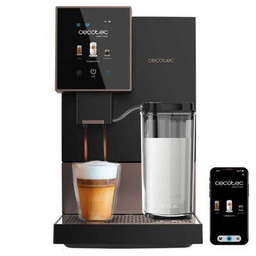 Superautomatic Coffee Maker Cecotec Cremmaet Compactccino Connected 1350 W Black 19 bar 1,2 L