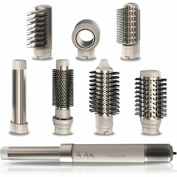 Styling Brush Cecotec CermicCare AirGlam Champagne Black Champagne Ceramic