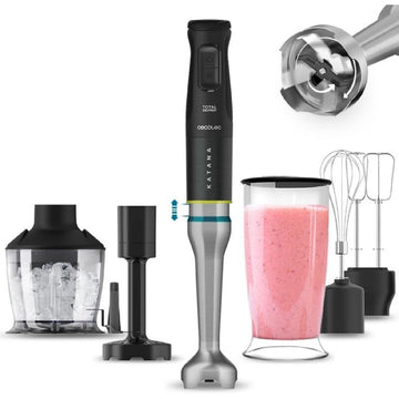 Hand-held Blender Cecotec 15 TotalDestroy Smash B 1500 W Black