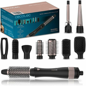 Styling Brush Cecotec CeramicCare 10in1 Styler Black Ceramic