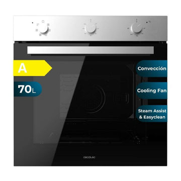 Multifunction Oven Cecotec Bolero Hexa Inox 2800W 70L Timer and Steam