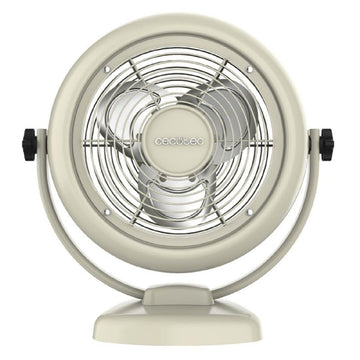 Table Fan Cecotec EnergySilence 800 RetroDesk Beige 20 W