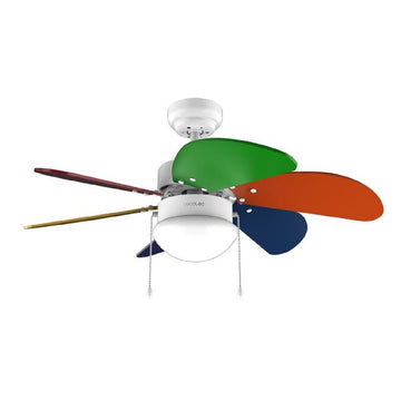 Ceiling Fan with Light Cecotec EnergySilence Aero 360 ColorFull 50 W