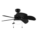 Ceiling Fan with Light Cecotec EnergySilence Aero 3600 Vision Full Black 50 W