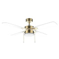 Ceiling Fan with Light Cecotec EnergySilence Aero 450 White Golden 50 W