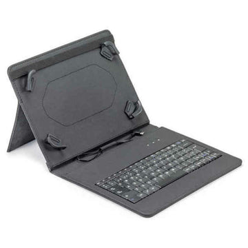 Bluetooth Keyboard with Support for Tablet Maillon Technologique MTKEYUSBPR3 Spanish Qwerty