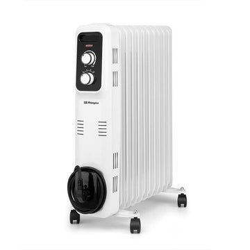 Oil-filled Radiator Orbegozo RL 2500 White 2500 W