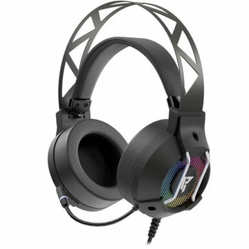 Headphones with Microphone Tempest Black