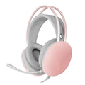 Headphones with Microphone Mars Gaming MH-GLOW Pink RGB