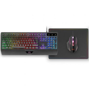 Keyboard Mars Gaming MCP124ES Black