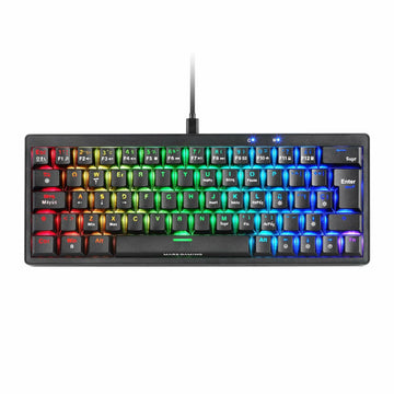 Gaming Keyboard Mars Gaming MKMINIPROBRES Black Qwerty US