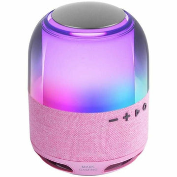 Portable Bluetooth Speakers Mars Gaming MSFLOWP Pink 15 W 4 W