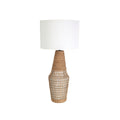 Desk lamp Romimex Beige Bamboo Fibre 38 x 80 x 38 cm