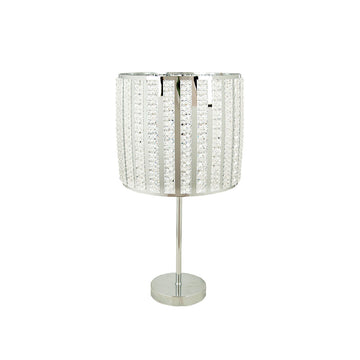 Desk lamp Romimex Silver Metal 26 x 49 x 26 cm