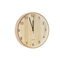 Wall Clock Romimex Beige Plastic 30 x 30 x 2 cm