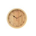 Wall Clock Romimex Beige Plastic 30 x 30 x 2 cm