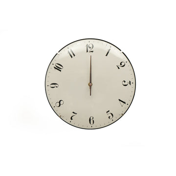 Wall Clock Romimex White Plastic 30 x 30 x 2 cm