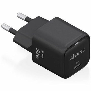 Wall Charger Aisens ASCH-30W1P019-BK Black Multicolour 33 W (1 Unit)