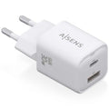 Wall Charger Aisens ASCH-30W2P020-W White 33 W