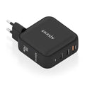 Wall Charger Aisens ASCH-140W3P031-BK Black Multicolour 140 W (1 Unit)