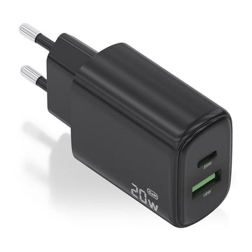 Wall Charger Aisens A110-0910 Black 20 W