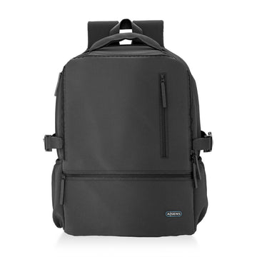 Laptop Backpack Aisens ASBG-BP086-BK Black