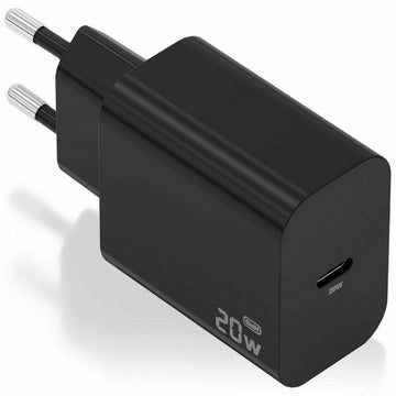 Wall Charger Aisens A110-0939 Black 20 W