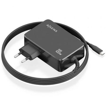 Laptop Charger Aisens ASCH-1PD100WL50-BK 1,8 m