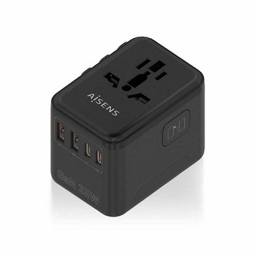 Wall Charger Aisens ASPS-2A2C08-BK Black