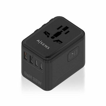 Wall Charger Aisens ASPS-2A3C09-BK Black