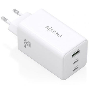 Cordless Charger Aisens ASCH-100W3P051-W White 100 W