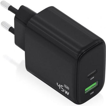 Wall Charger Aisens A110-0972 Black 45 W