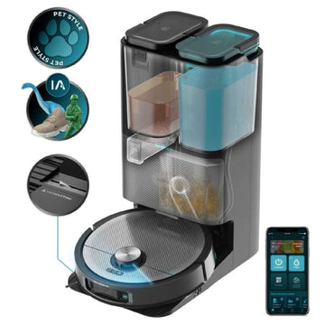 Vacuum and Mop Cecotec Conga 20090 ProAI InfinitySoap Cut&Spa 5200 mAh