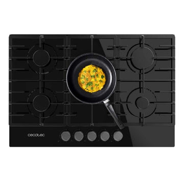 Gas Hob Cecotec Bolero Squad G 5200F 11000 W 75 x 50 cm
