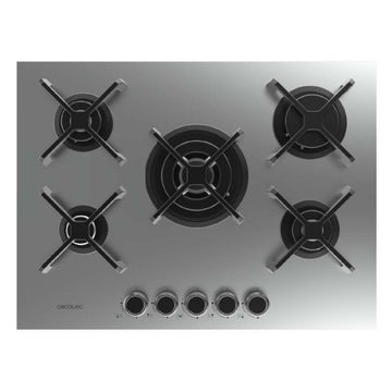 Cecotec Gas Hob 5 Burners Bolero Squad G 5400S 10400W Inox WOK Safe Ignition