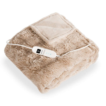 Electric Blanket Cecotec HeatConfort ThermalBlanket Beige 160 W 160 x 130 cm