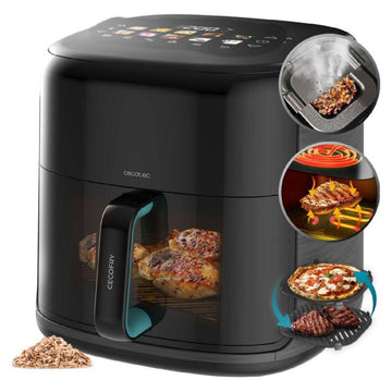 Air Fryer Cecotec Cecofry&Grill Smokin'Prime 8500 2300 W Black Steel 8,5 L
