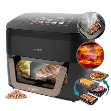 Cecotec Air Fryer 11L 2900W Cecofry&Grill Smokin' 11000 stainless steel black