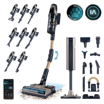 Stick Vacuum Cleaner Cecotec Conga Rockstar 11500 Odyssey Station Connected IA