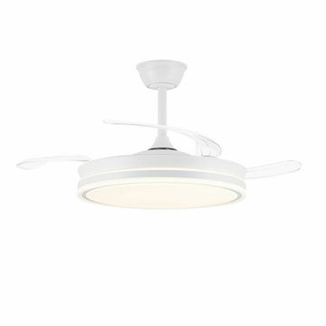 Ceiling Fan CristalRecord EVO RETRAC Transparent 72 W