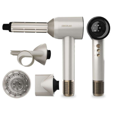 Hairdryer Cecotec DryGlam Waves Champagne 1600 W Champagne
